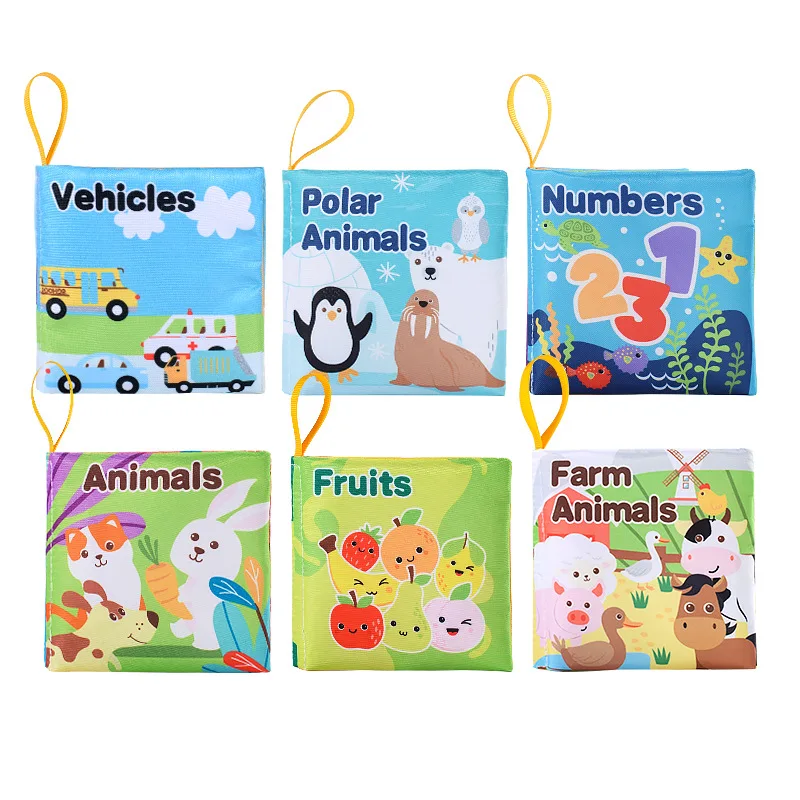 Baby Products Newborn - Baby Soft Cloth Book for Newborns
