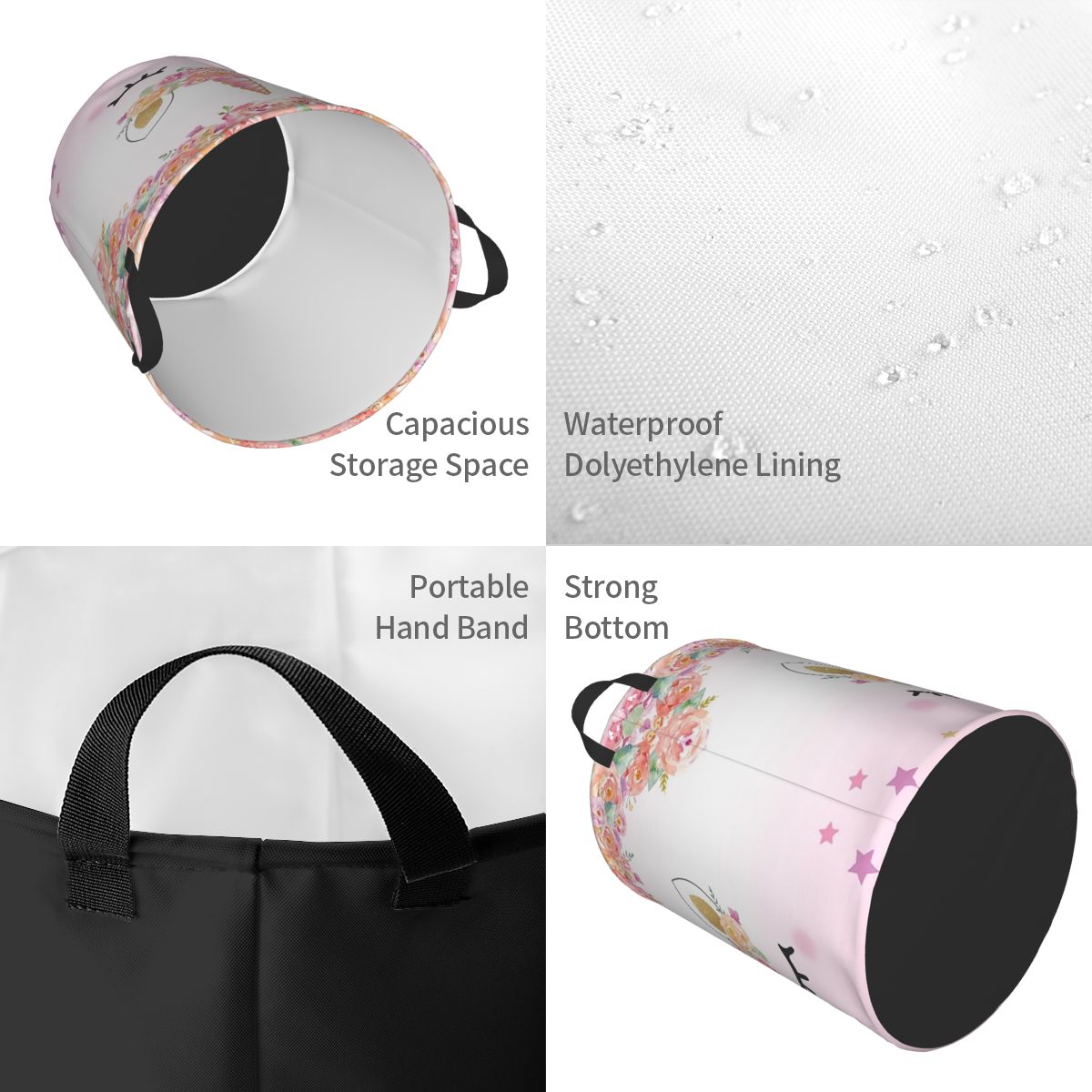Custom Cute Unicorn Cartoon Pa - Baby Products Hamper recension och pris