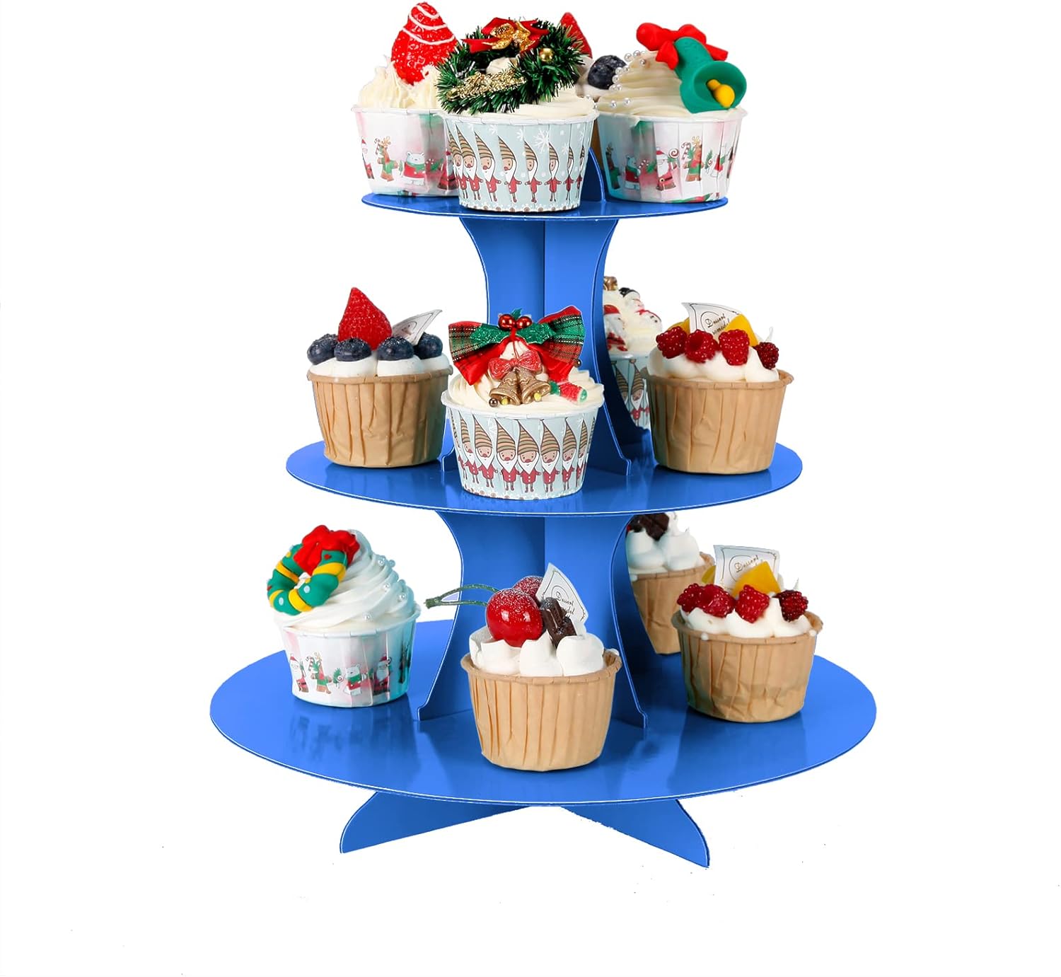 3-Tier Cupcake Stand, 2Pcs, St - Baby Products In recension och pris