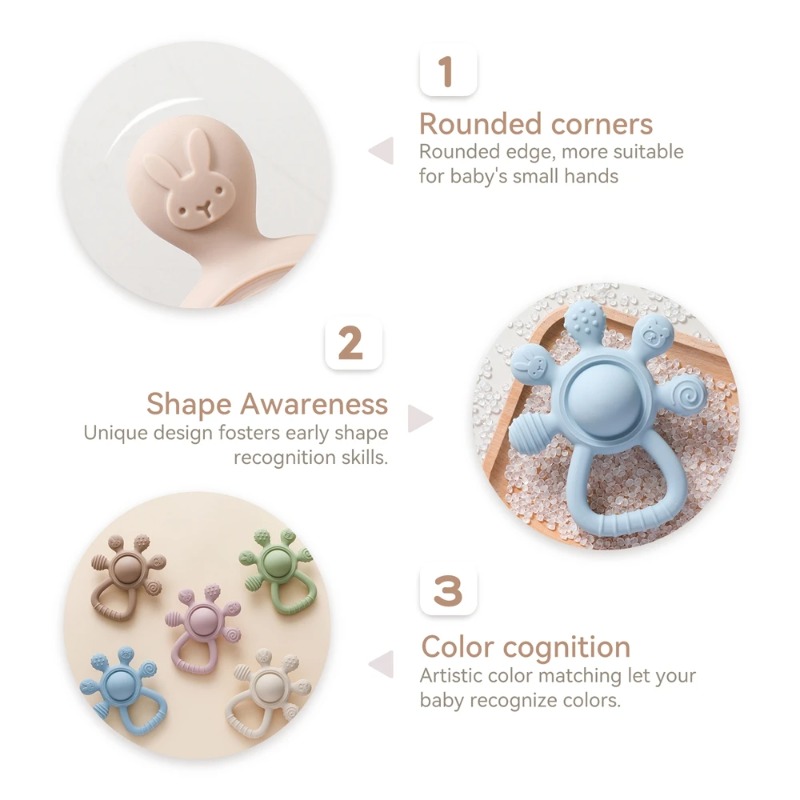 Silicone Food Grade Baby 0-12  - Baby Products Name recension och pris