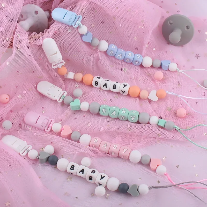 Baby Pacifier Clips Personaliz - Baby Products Name recension och pris