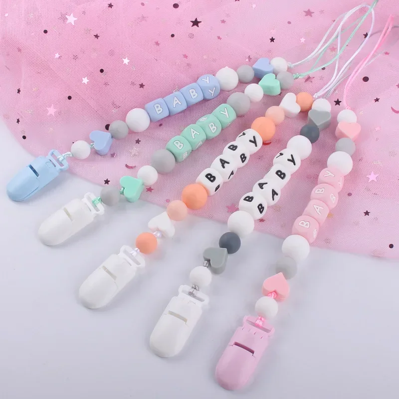 Baby Pacifier Clips Personaliz - Baby Products Name recension och pris