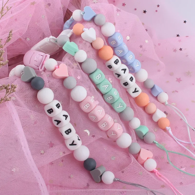 Baby Pacifier Clips Personaliz - Baby Products Name recension och pris