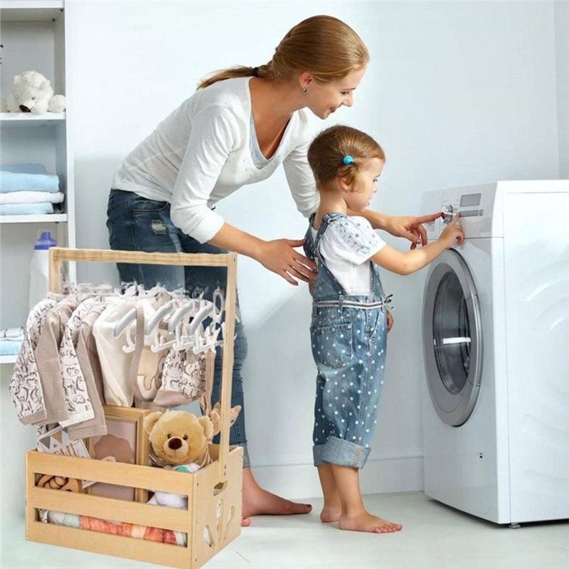 A25F-Wooden Baby Shower Gift B - Baby Products Hamper recension och pris