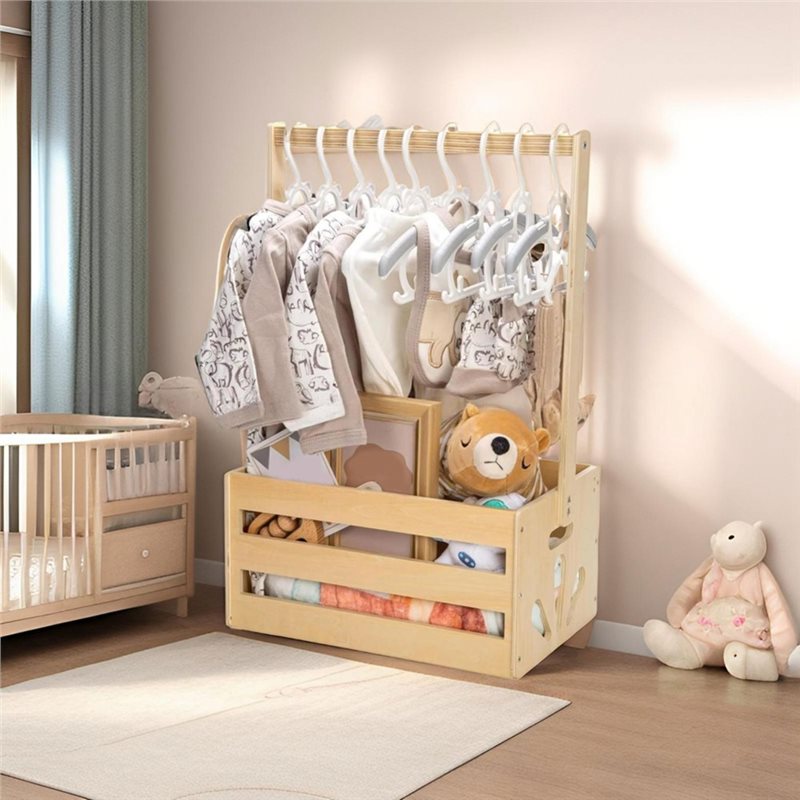 A25F-Wooden Baby Shower Gift B - Baby Products Hamper recension och pris