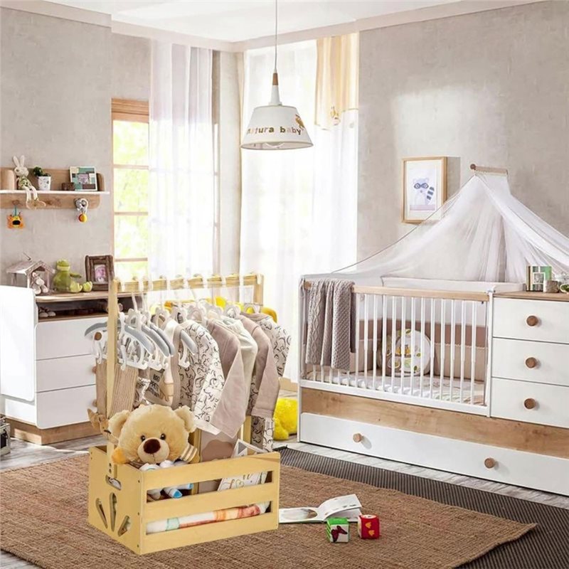 A25F-Wooden Baby Shower Gift B - Baby Products Hamper recension och pris