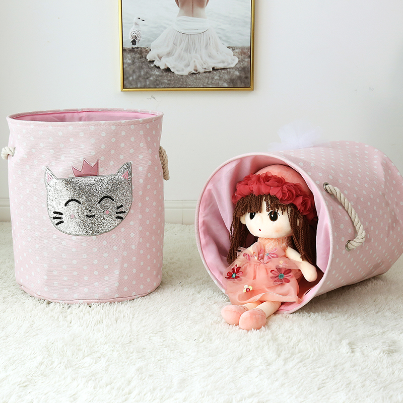 Foldable Laundry Basket for Di - Baby Products Hamper recension och pris
