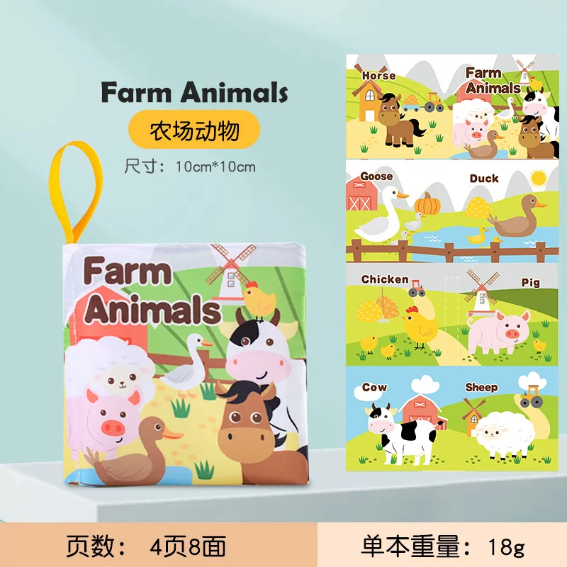 Baby Soft Cloth Book for Newbo - Baby Products Newborn recension och pris