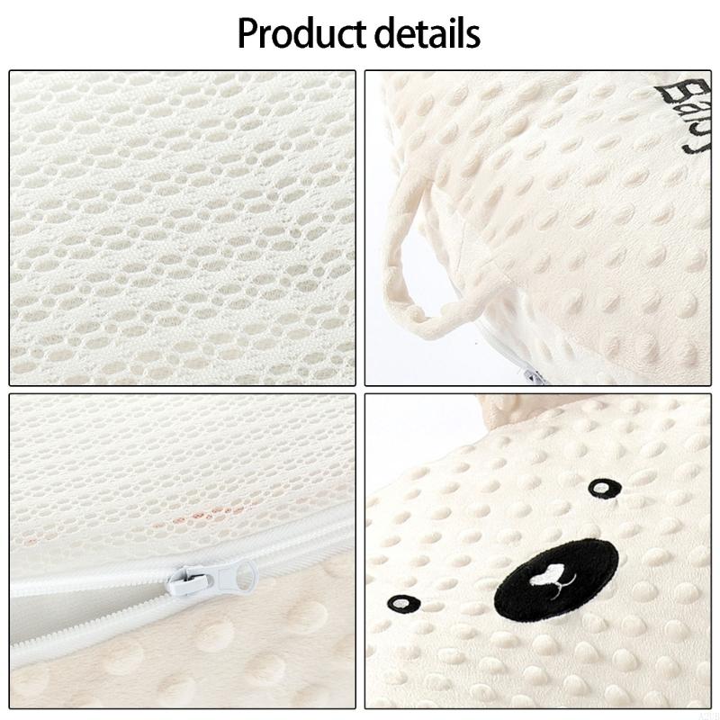 Baby Dotted Incline Pillow Car - Nursing Pillow Breastfeeding recension och pris