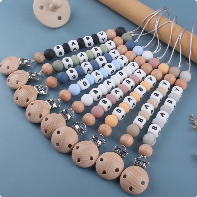 Dummy Holder Clip Customizatio - Baby Products Name recension och pris