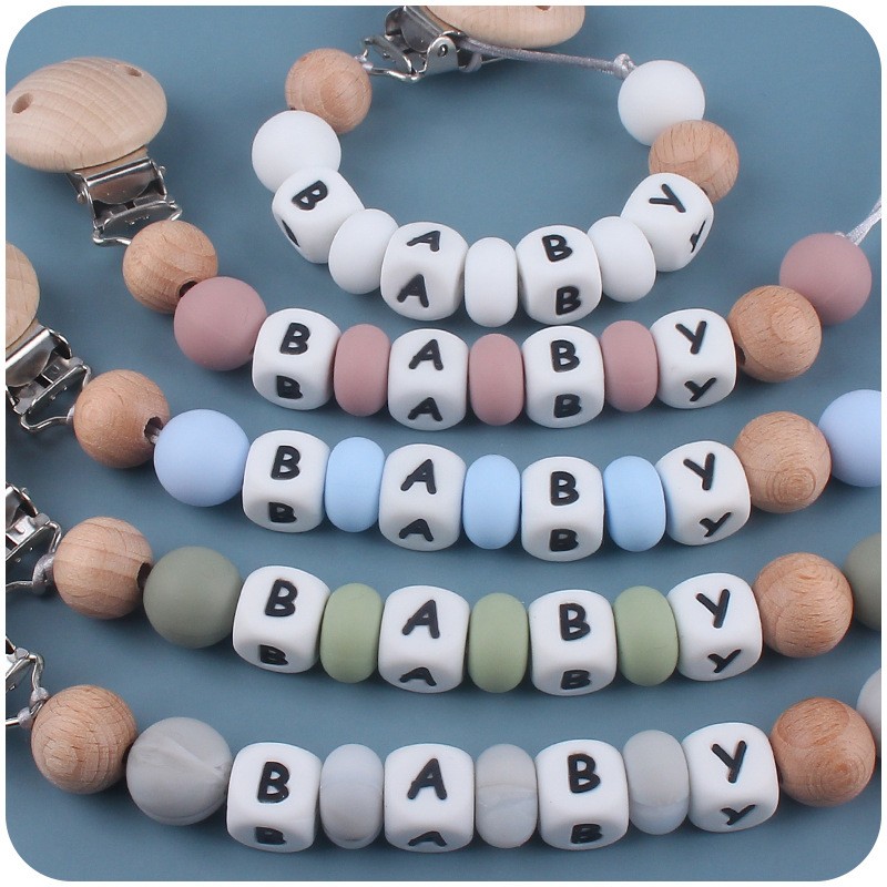 Dummy Holder Clip Customizatio - Baby Products Name recension och pris