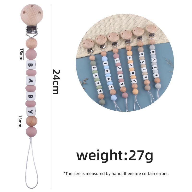 Dummy Holder Clip Customizatio - Baby Products Name recension och pris