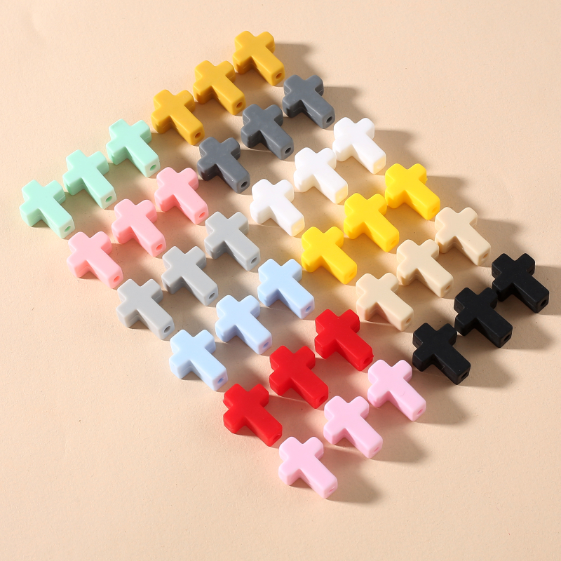 10Pcs Leaves Cross Silicone Be - Baby Products Name recension och pris