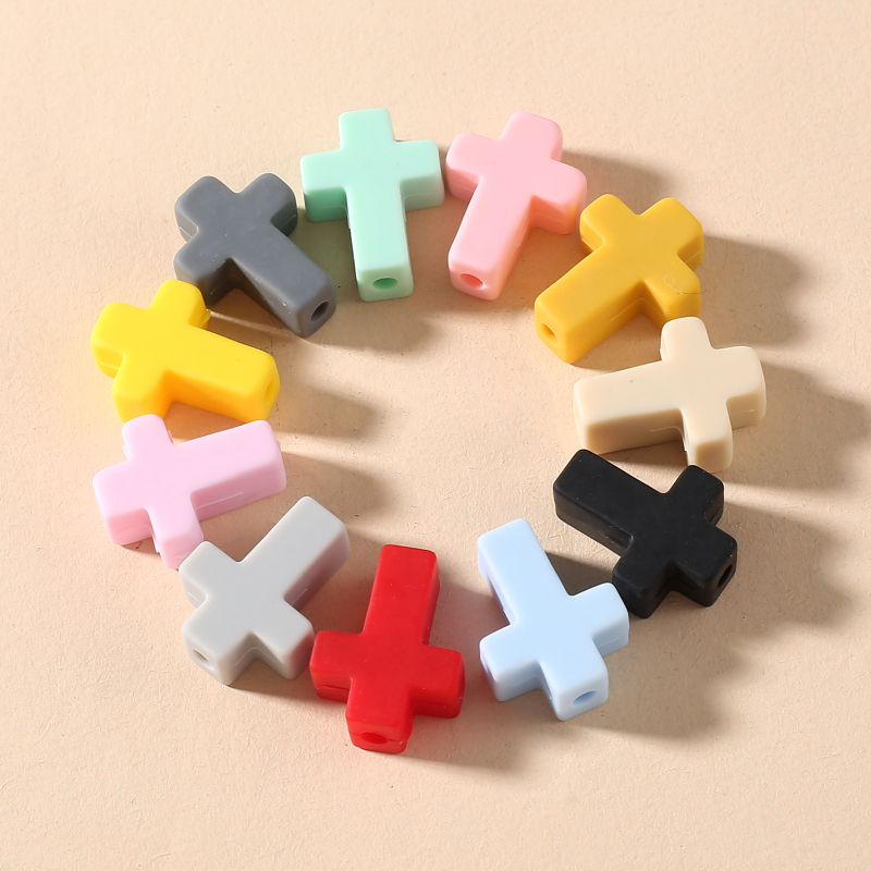 10Pcs Leaves Cross Silicone Be - Baby Products Name recension och pris