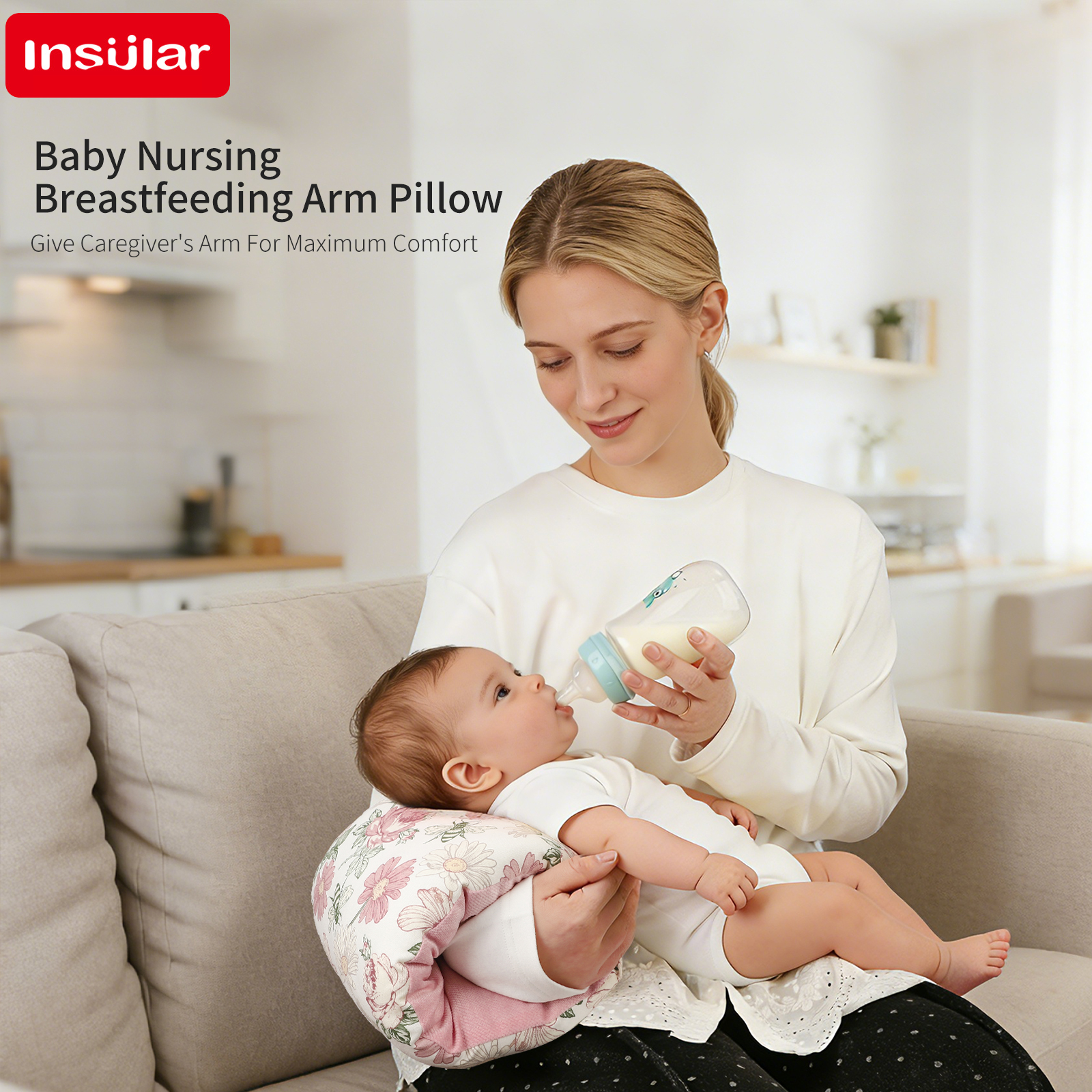 Newborn Cotton Breastfeeding A - Nursing Pillow Breastfeeding recension och pris