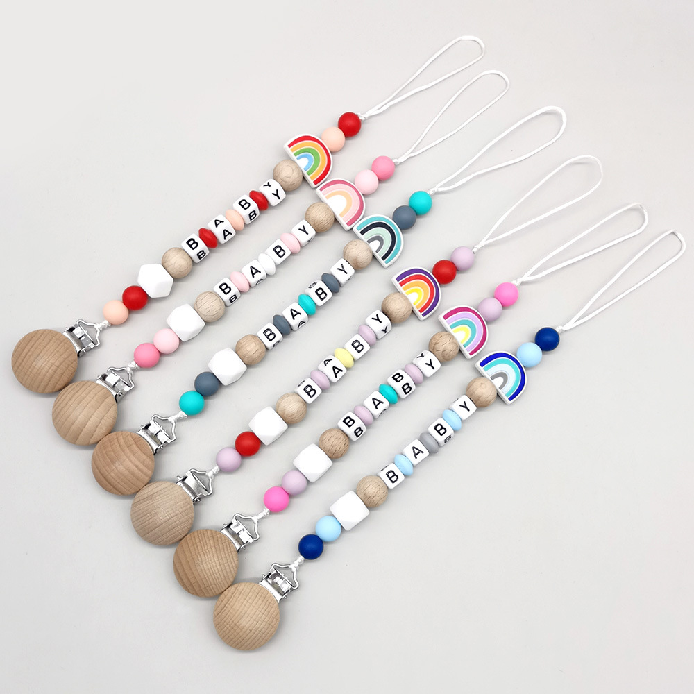 INS Baby Pacifier Clip Persona - Baby Products Name recension och pris