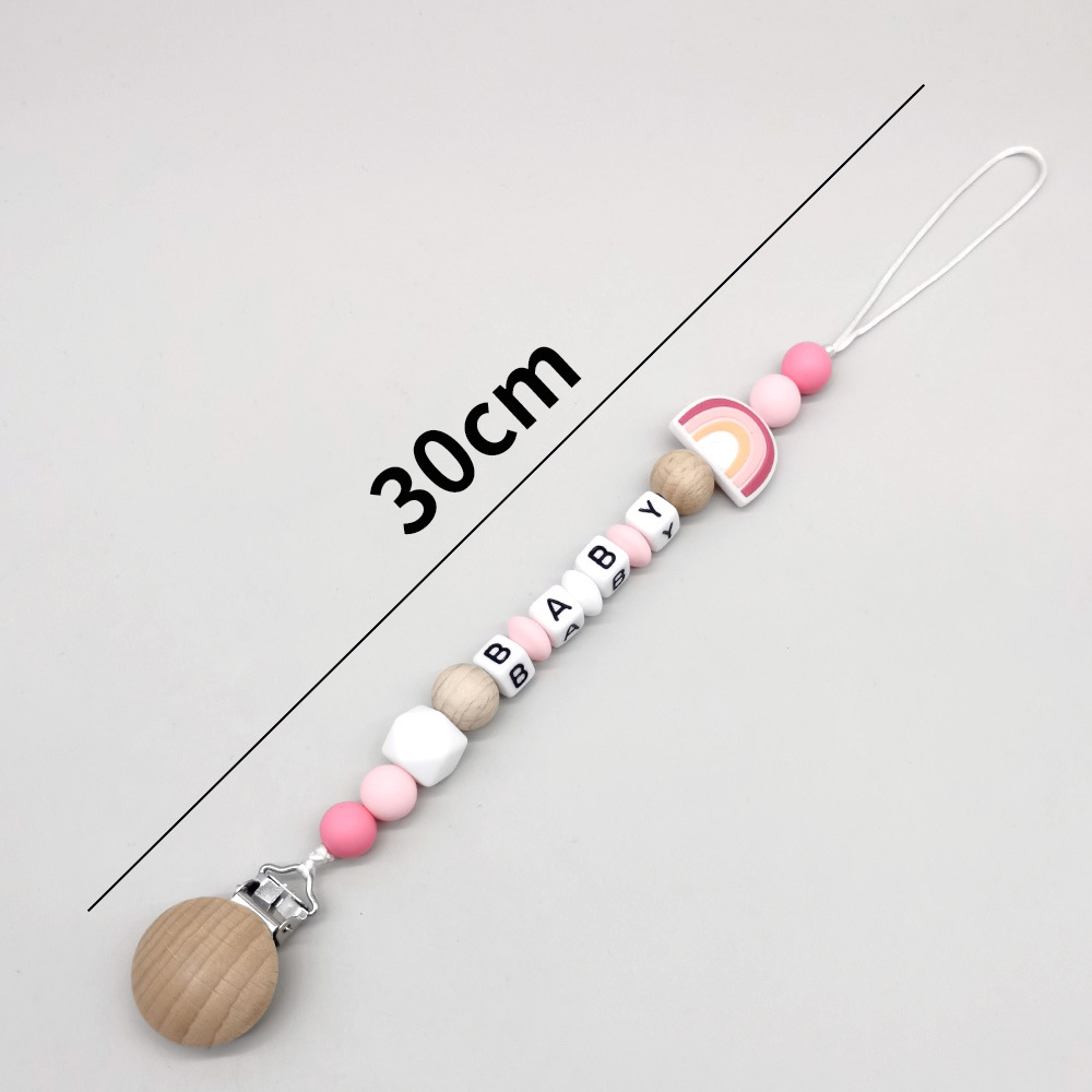 INS Baby Pacifier Clip Persona - Baby Products Name recension och pris